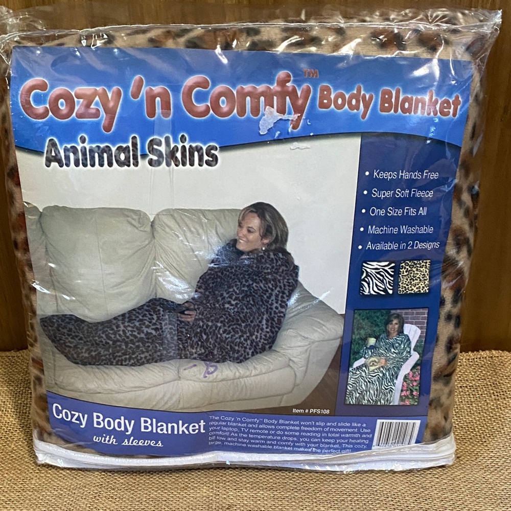 Leopard Print Body Blanket